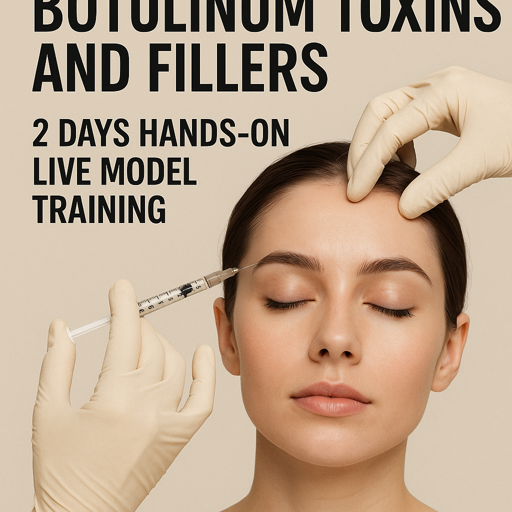 Essentials in Botulinum Toxins and Fillers Days Hands-on Live Model Training